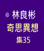 奇思異想 集35  ◎林良彬 - 台灣e新聞