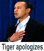 Tiger Woods 為婚外情道歉