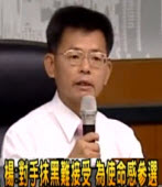 楊秋興宣佈參選大高雄市長