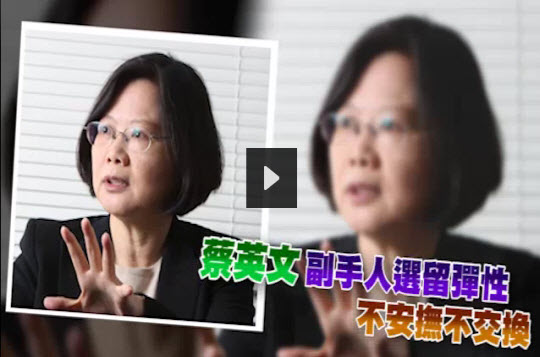 蘋果日報專訪蔡英文