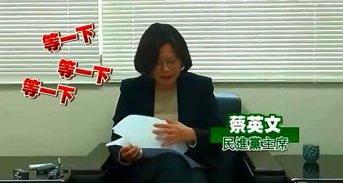 蘋果日報專訪蔡英文