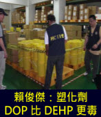 賴俊傑：我使用了25年的塑化劑「DOP」比「DEHP」更毒｜台灣e新聞