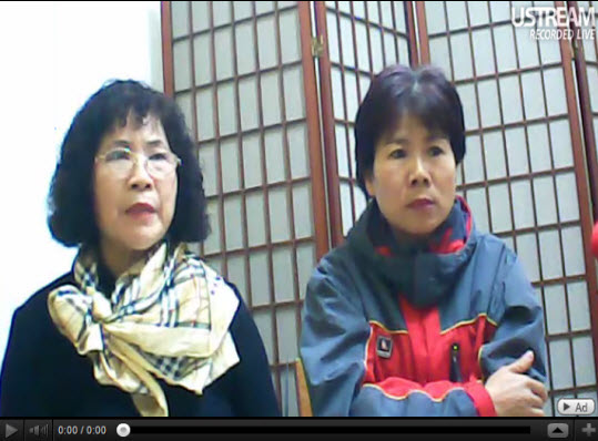 劉丁妹與「阿扁們」對談