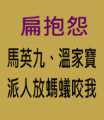 扁抱怨「馬英九、溫家寶派人放螞蟻咬我」∣台灣e新聞