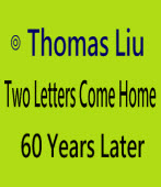 Two Letters Come Home 60 Years Later ∣◎Thomas Liu｜台灣e新聞