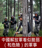 中國解放軍看似脆弱（和危險）的軍事-台灣e新聞