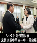 APEC台灣領袖代表　宋楚瑜重申兩岸一中、反台獨 - 台灣e新聞